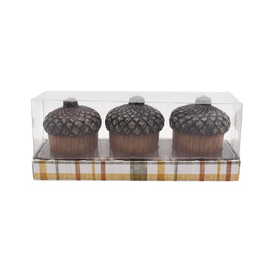 Acorn Unscented Votive Candles, 3ct. by Ashland®